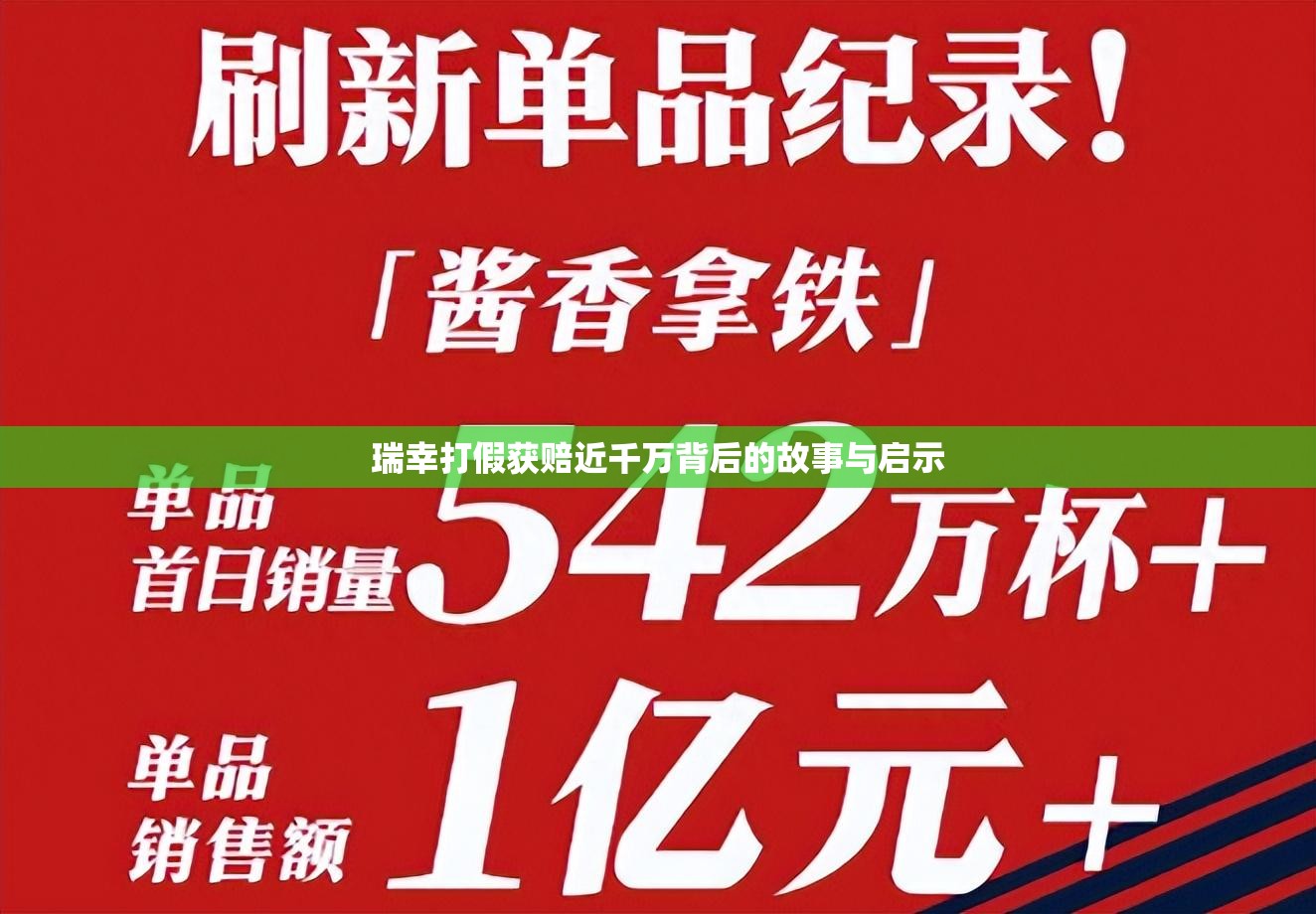 瑞幸打假获赔近千万背后的故事与启示